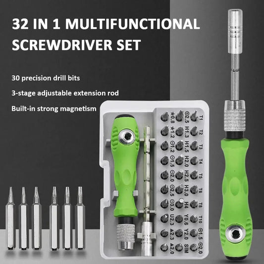 Set de destornilladores multifunción 32 en 1