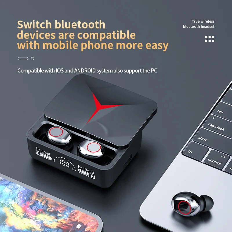 Auriculares inalámbricos TWS M90 Bluetooth 5.3