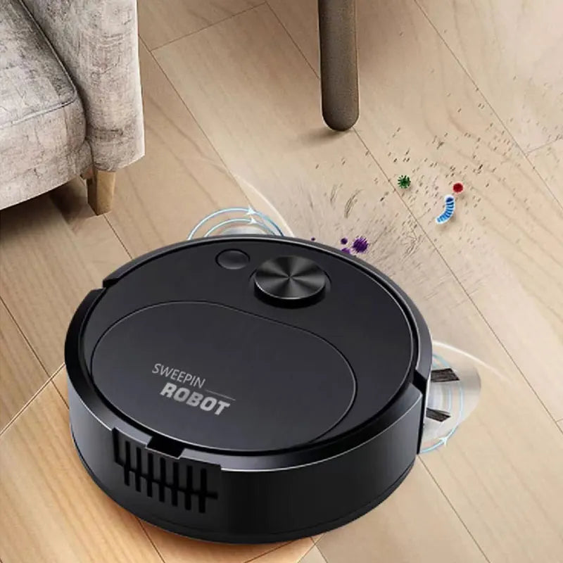 Robot aspirador inteligente 3 en 1 (USB, inalámbrico)
